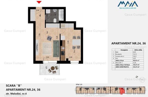 Apartament Premium Cluj | Hotel Golden Tulip | Priveliste Superba | Central