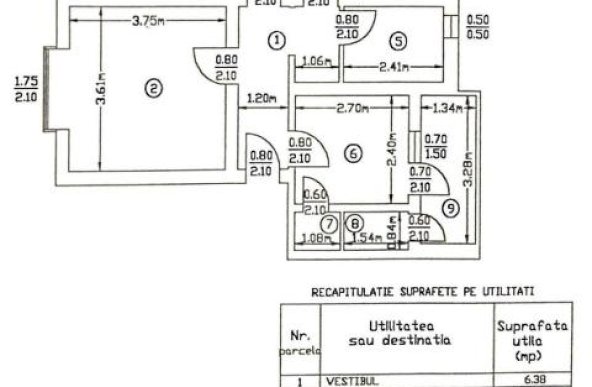 Apartament 3 camere  Cartier Primaverii - Calea Dorobanti , fara risc seismic