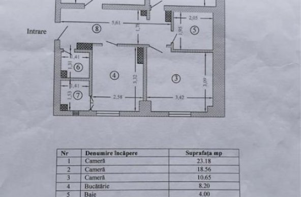 Muncii -  Calea Calarasilor, an constrctie 1996, bloc reabilitat termic