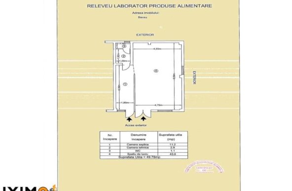 Inchiriere spatiu comercial, Nord, Bacau