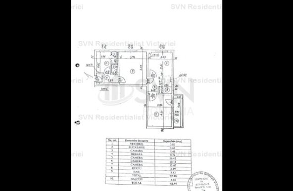 Vanzare apartament 3 camere, Grivitei, Bucuresti