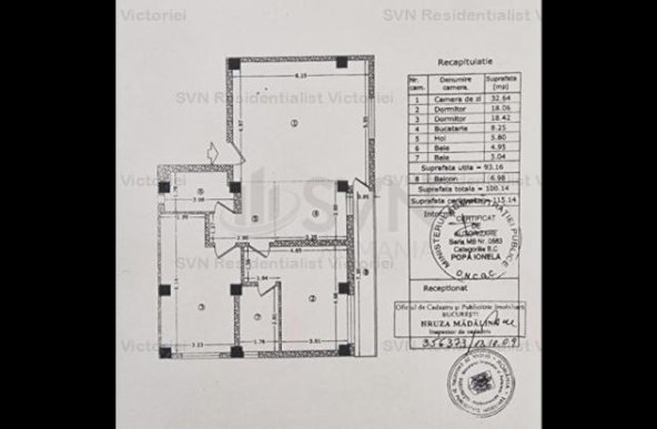 Vanzare apartament 3 camere, Stefan cel Mare, Bucuresti