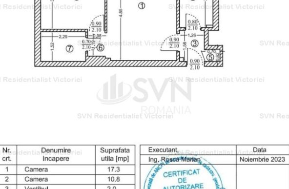 Vanzare apartament 2 camere, Kogalniceanu, Bucuresti