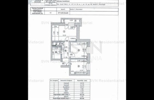 Vanzare apartament 2 camere, Stefan cel Mare, Bucuresti