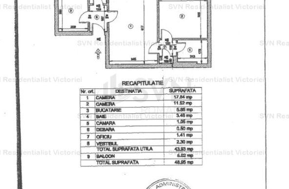 Vanzare apartament 2 camere, Piata 1 Mai, Bucuresti