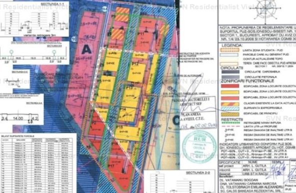 Vanzare teren constructii 522mp, Baneasa, Bucuresti