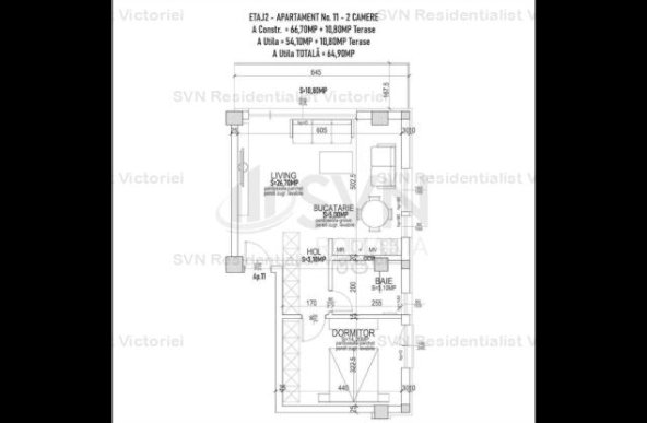 Vanzare apartament 2 camere, Pipera, Bucuresti