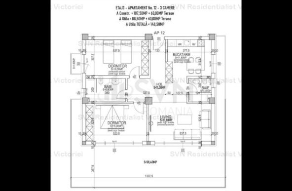 Vanzare apartament 3 camere, Pipera, Bucuresti