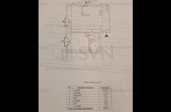 Vanzare apartament 2 camere, Piata Romana, Bucuresti