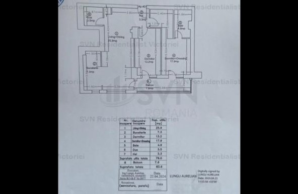 Vanzare apartament 3 camere, Pipera, Bucuresti