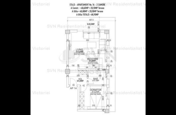 Vanzare apartament 2 camere, Pipera, Bucuresti