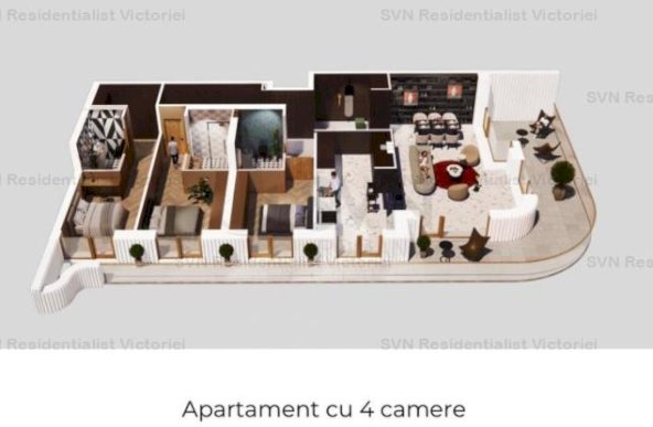 Vanzare apartament 4 camere, Pipera, Bucuresti