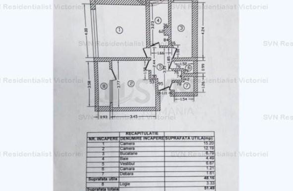 Vanzare apartament 2 camere, Timpuri Noi, Bucuresti