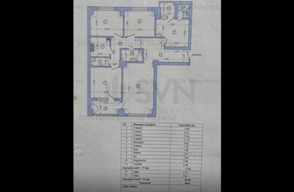 Vanzare apartament 4 camere, Mosilor, Bucuresti