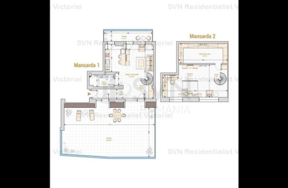 Vanzare apartament 2 camere, 13 Septembrie, Bucuresti