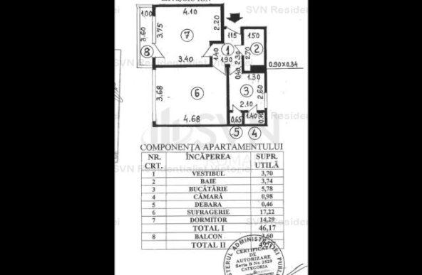 Vanzare apartament 2 camere, Tineretului, Bucuresti