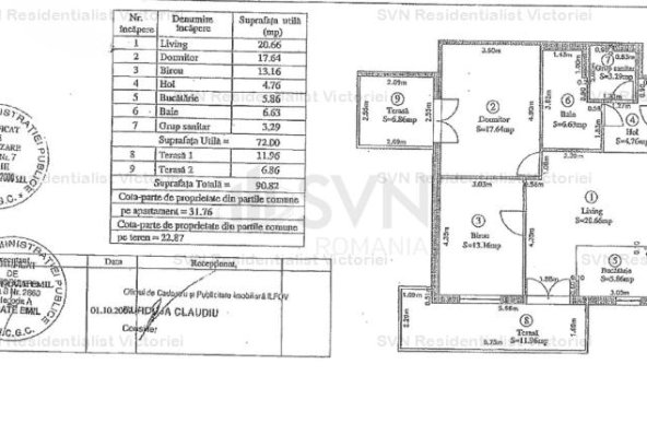 Vanzare apartament 3 camere, Paradisul Verde, Corbeanca