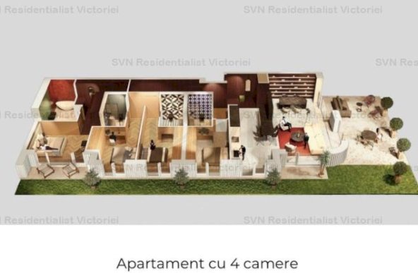 Vanzare apartament 4 camere, Pipera, Bucuresti