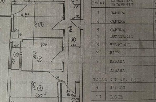 Vanzare apartament 3 camere, Pantelimon, Bucuresti