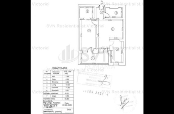 Vanzare apartament 2 camere, Nerva Traian, Bucuresti