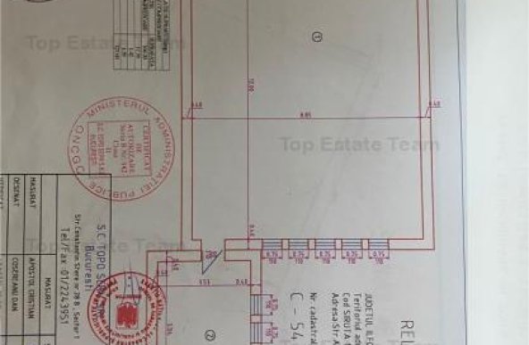 Inchiriere cladire P+1 comercial 2.400mpu Magurele stradal