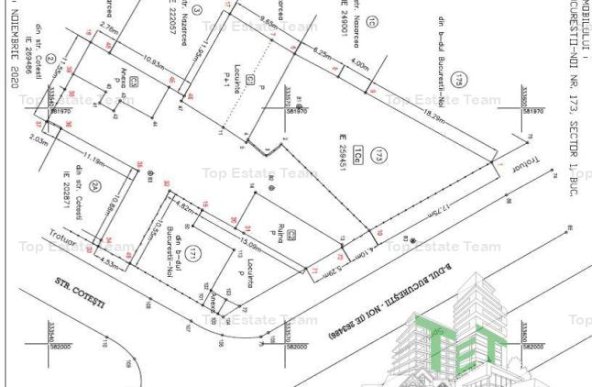 Teren de inchiriat Bulevardul Bucurestii Noi