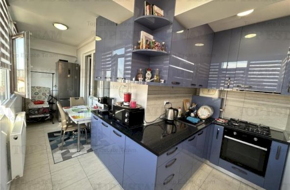 Apartament de 3 camere mobilat, utilat modern racordat la toate utilitatile in Militari Rezidence