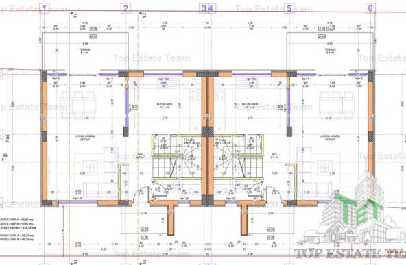 De vanzare teren cu autorizatie de constructie in Drumul Jilavei