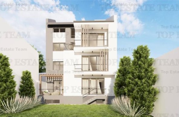 Vanzare apartament 3 camere parter cu gradina 80 mp,  bloc nou, zona premium, Domenii