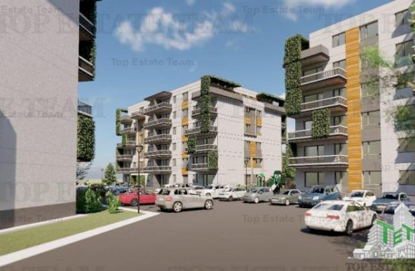 Proiect dezvoltare imobiliara - 4 blocuri P+5 (48 apartamente / bloc)