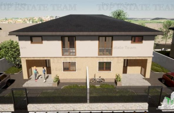 De vanzare casa tip duplex, 5 camere, curte 200mp