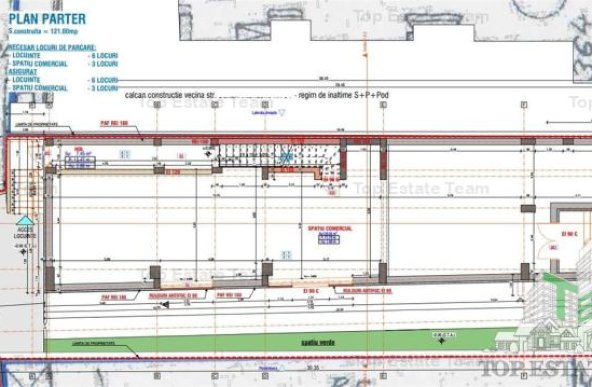 Spatiu comercial in zona Dorobanti, 250 mp