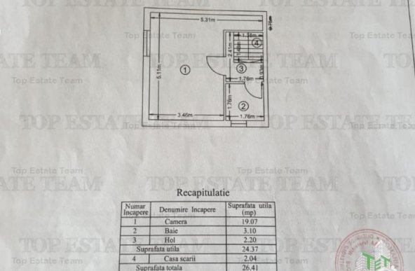 Apartament tip Duplex 2 camere centrala proprie Dristor/ Fizicienilor