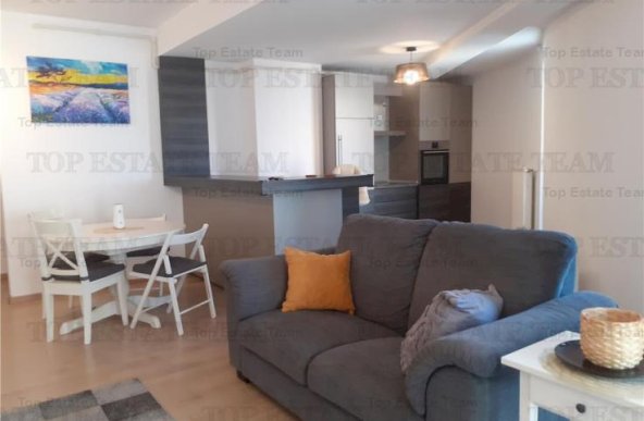 Apartament de vanzare  2 camere, centrala proprie, bloc nou, zona Eminescu, mobilat  si  utilat modern, gata de mutare !