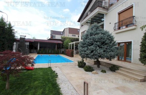 Inchiriere Vila Individuala , 850 mp- piscina, curte 1000 mp- Cartierul Latin- Prelungirea Ghencea