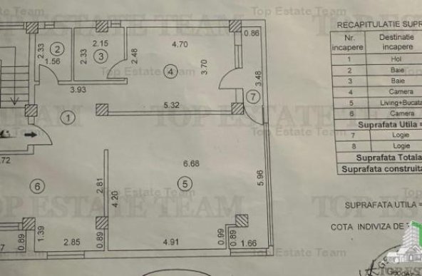 Apartament 3 camere de vanzare in zona Bucurestii Noi