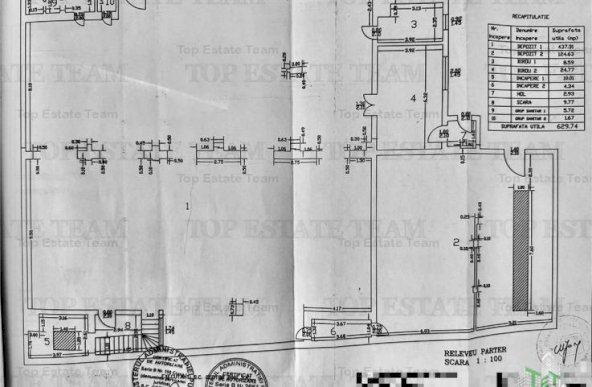 Spatiu comercial | 1300mp utili | Dorobanti | teren 750 mp