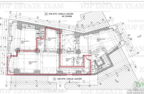 Spatiu comercial | Universitate | Etaj | 100 mp