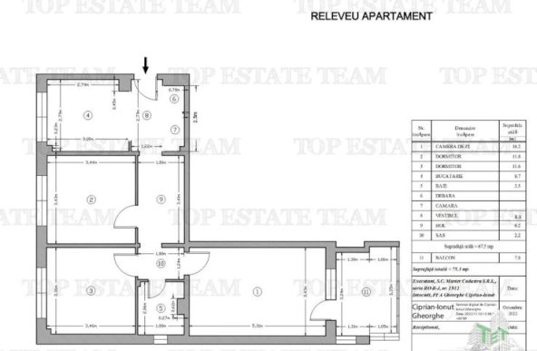 Apartament/Salon masaj 3 camere decomandat de inchiriat P-ta Delfinului