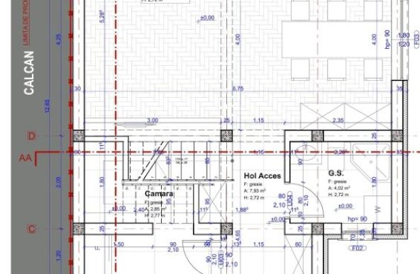 Teren Constructii, cu AC pentru casă P+1, Arad, Central, comision 0%