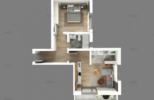 Apartament 2 camere in Trivale City | TC5 X1