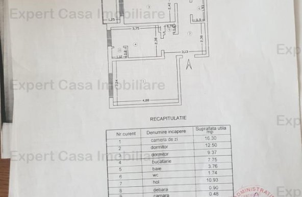 Apartament 3 Camere Decomandat