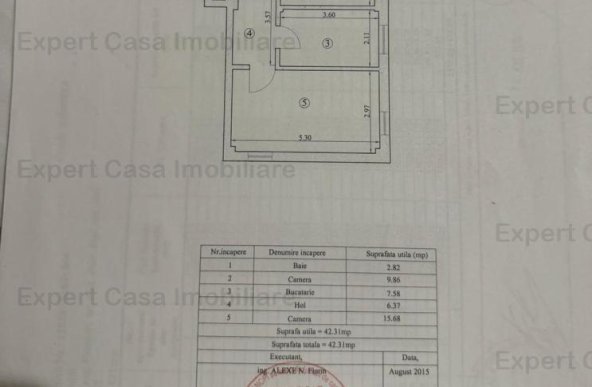 Apartament 2 camere Decomandat  Galata