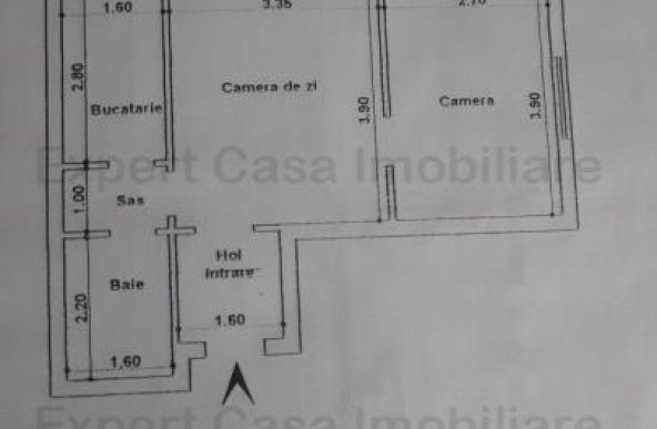 Apartament 2 camere ND. Alexandru cel bun. Parter inalt