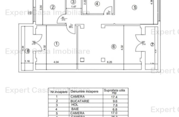 Apartament 4 camere la vila 2023,Podul de Fier-Moara de Vant