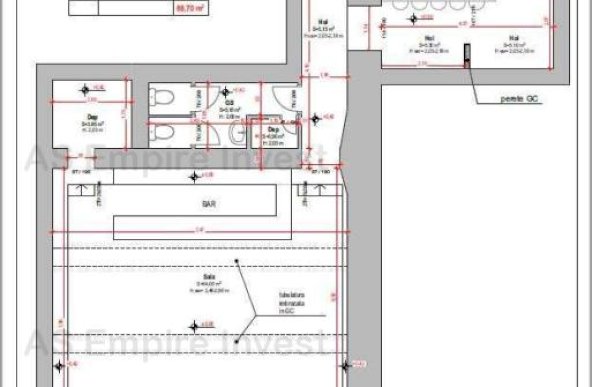 Spatiu comercial 90 mp utili - zona Centrul Istoric (Piata Sfatului)