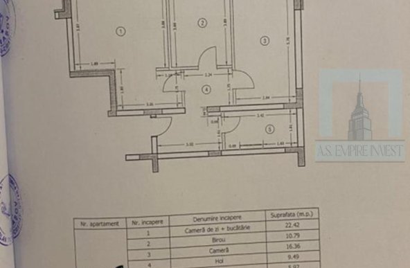 Ap 2,5 camere decomandat - zona Avantgarden 3 (ID:12925)