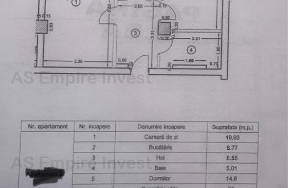 Ap 2 camere decomandat - zona Tractorul (Maurer)