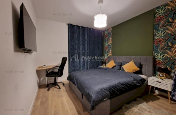 Apartament modern, utilat si mobilat cu stil, cu gradina proprie, situat in Cartierul Albert, cu cheltuielile incluse in pretul chiriei