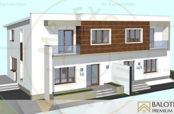 Casa Duplex 4 camere Balotesti DIRECT Dezvoltator - COMISION 0%